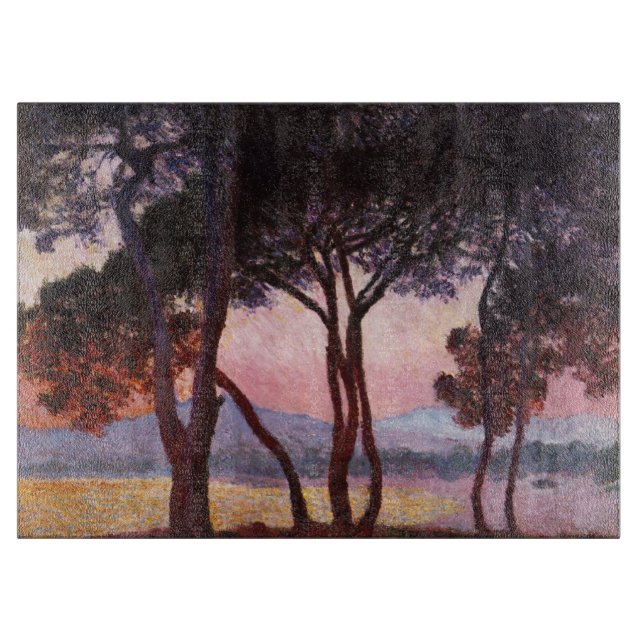 Claude Monet: Pines Cutting Board (Front)