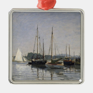 Claude Monet   Pleasure Boats, Argenteuil, c.1872- Metal Ornament