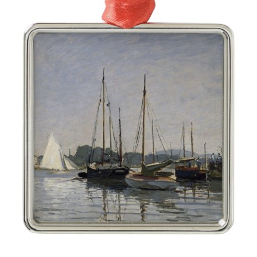 Claude Monet | Pleasure Boats, Argenteuil, c.1872- Metal Ornament