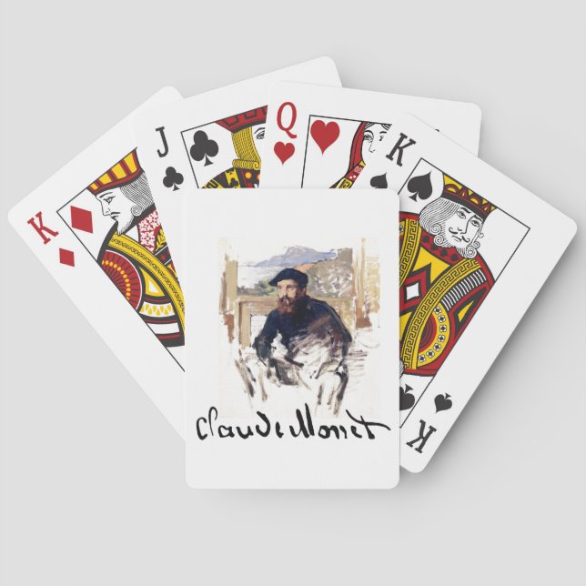 Claude Monet Poker Cards (Back)