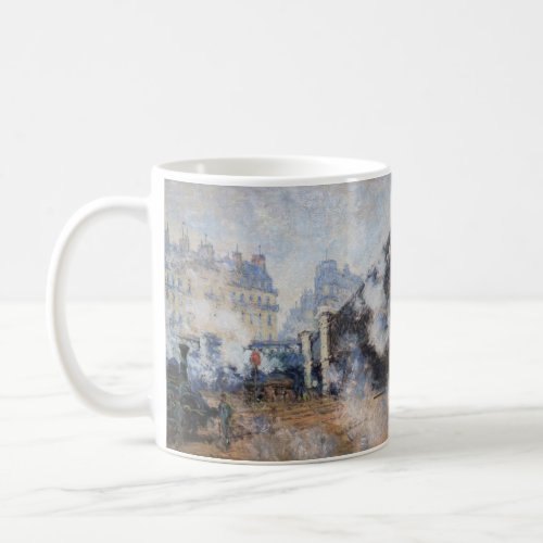 Claude Monet _ Pont de lEurope Gare Saint_Lazare Coffee Mug