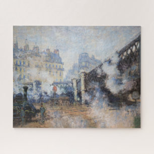 Claude Monet - Pont de l'Europe, Gare Saint-Lazare Jigsaw Puzzle