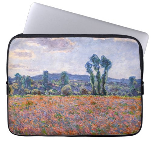 Claude Monet _ Poppy Field 1890 Giverny Laptop Sleeve