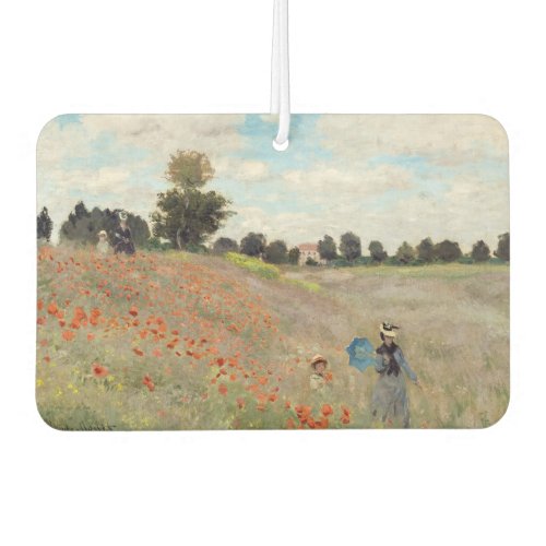 Claude Monet _ Poppy Field Air Freshener