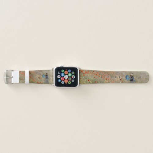Claude Monet _ Poppy Field Apple Watch Band
