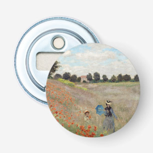Claude Monet - Poppy Field Bottle Opener