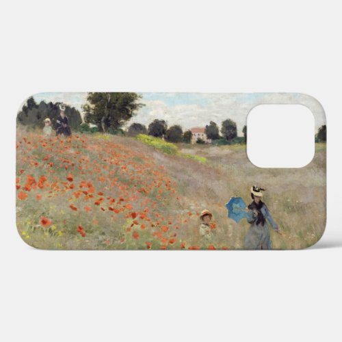 Claude Monet _ Poppy Field iPhone 12 Case