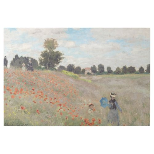 Claude Monet _ Poppy Field Gallery Wrap
