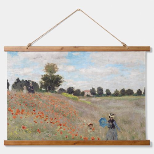 Claude Monet _ Poppy Field Hanging Tapestry