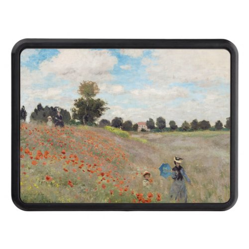 Claude Monet _ Poppy Field Hitch Cover