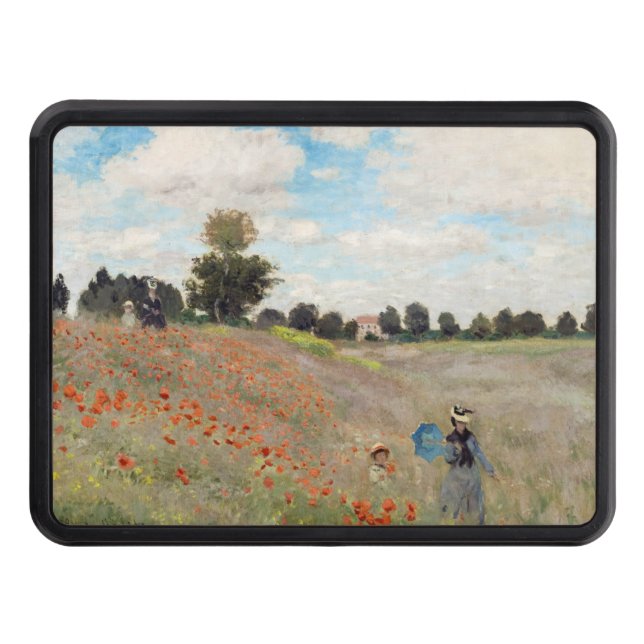 Claude Monet - Poppy Field Hitch Cover (Front)