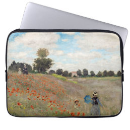 Claude Monet - Poppy Field Laptop Sleeve