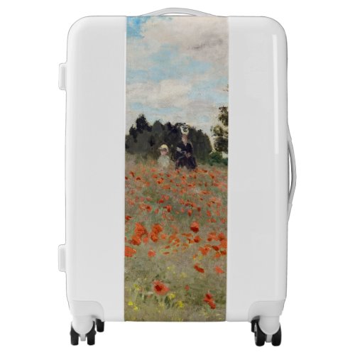 Claude Monet _ Poppy Field Luggage