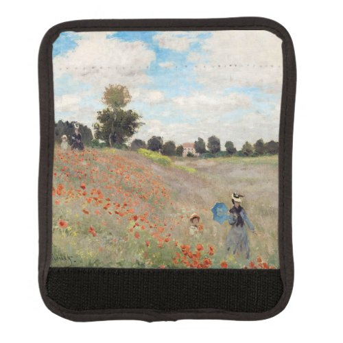 Claude Monet _ Poppy Field Luggage Handle Wrap