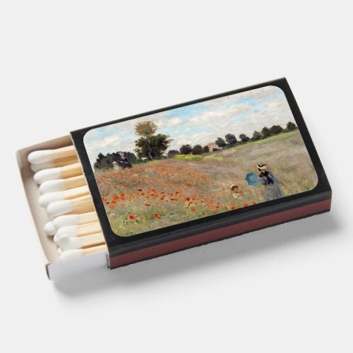Claude Monet _ Poppy Field Matchboxes