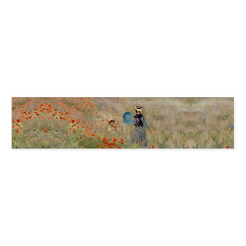 Claude Monet _ Poppy Field Napkin Bands