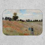 Claude Monet - Poppy Field Patch<br><div class="desc">Poppy Field / Wild Poppies,  near Argenteuil / Les Coquelicots - Claude Monet in 1873</div>