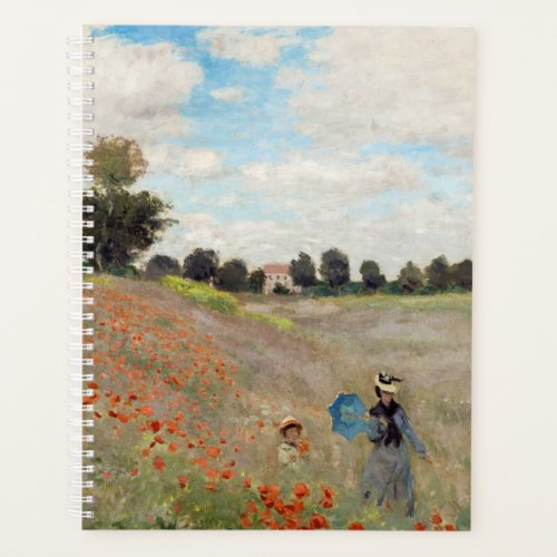 Claude Monet _ Poppy Field Planner