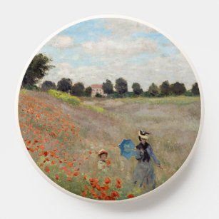 Claude Monet - Poppy Field PopSocket