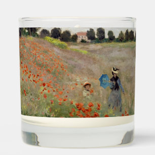Claude Monet - Poppy Field Scented Candle