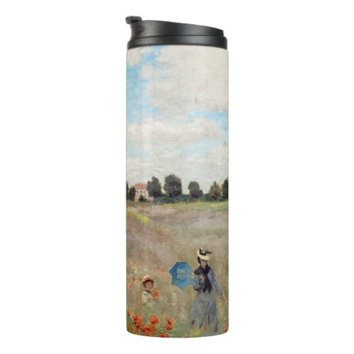Claude Monet _ Poppy Field Thermal Tumbler
