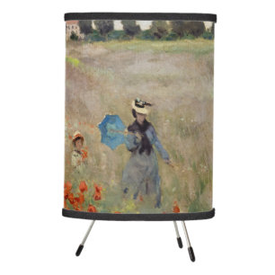 Claude Monet - Poppy Field Tripod Lamp