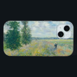 Claude Monet - Poppy Fields near Argenteuil (1875) iPhone 15 Case<br><div class="desc">Poppy Fields near Argenteuil - Claude Monet,  Oil on canvas,  1875</div>