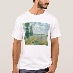 Claude Monet - Poppy Fields near Argenteuil (1875) T-Shirt