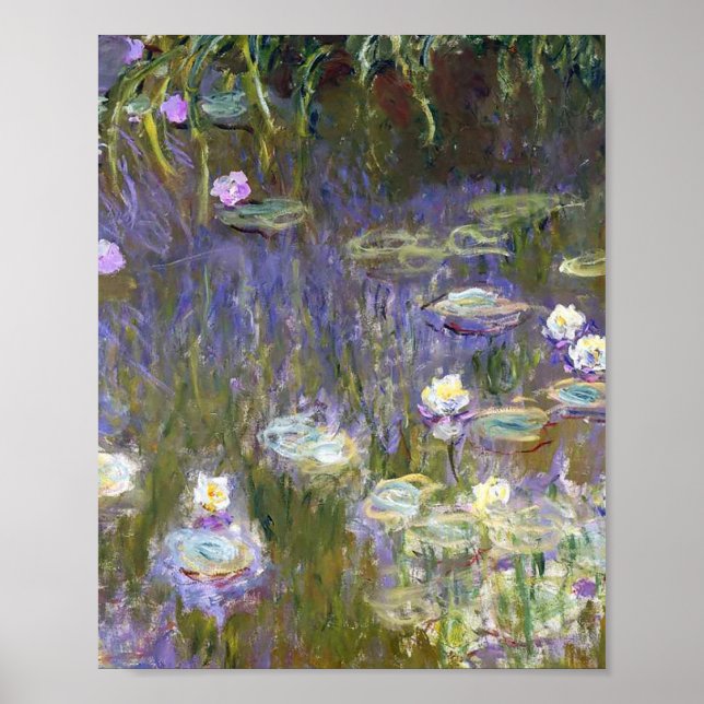 Claude Monet Poster (Front)
