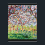 Claude Monet | Printemps a Giverny, 1903 Postcard<br><div class="desc">Printemps a Giverny,  1903 | by Claude Monet | Art Location: Private Collection | French Artist | Image Collection Number: XIR213794</div>