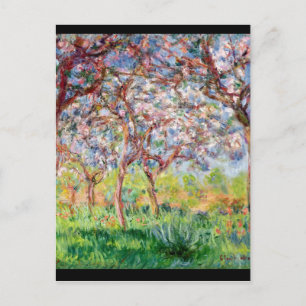 Claude Monet Printemps a Giverny, 1903 Postcard