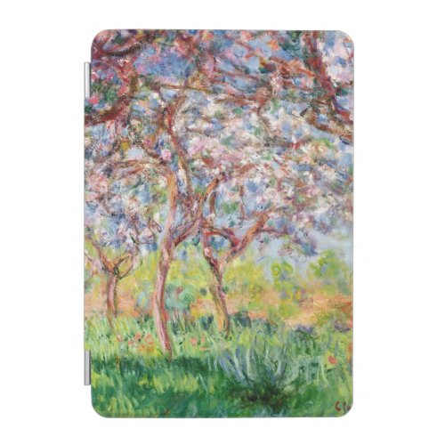 Claude Monet  Printemps a Giverny iPad Mini Cover