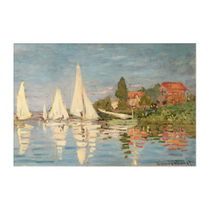 Claude Monet   Regatta at Argenteuil, c.1872 Acrylic Print
