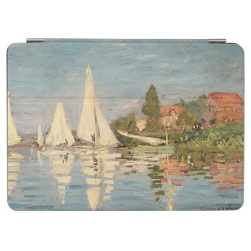 Claude Monet  Regatta at Argenteuil c1872 iPad Air Cover