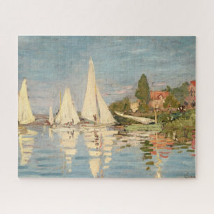 Claude Monet Regatta at Argenteuil, c.1872 Jigsaw Puzzle