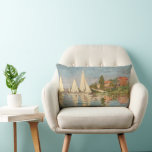 Claude Monet | Regatta at Argenteuil, c.1872 Lumbar Pillow<br><div class="desc">Regatta at Argenteuil,  c.1872 | by Claude Monet | Art Location: Musee d'Orsay,  Paris,  France | French Artist | Image Collection Number: XIR66050</div>