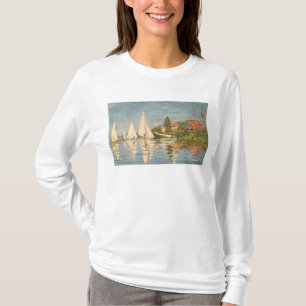Claude Monet   Regatta at Argenteuil, c.1872 T-Shirt