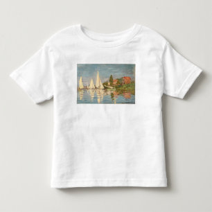 Claude Monet Regatta at Argenteuil, c.1872 Toddler T-shirt
