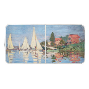 Claude Monet - Regattas at Argenteuil Beer Pong Table