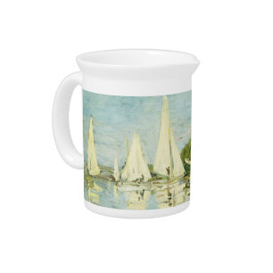 Claude Monet. Regattas at Argenteuil      Beverage Pitcher