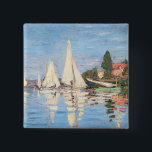 Claude Monet - Regattas at Argenteuil Button<br><div class="desc">Regattas at Argenteuil,  Regates at Argenteuil. By Claude Monet in 1872.</div>