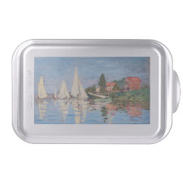 Claude Monet - Regattas at Argenteuil Cake Pan