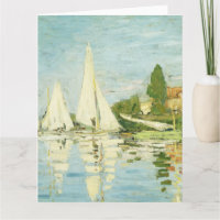 Claude Monet. Regattas at Argenteuil
