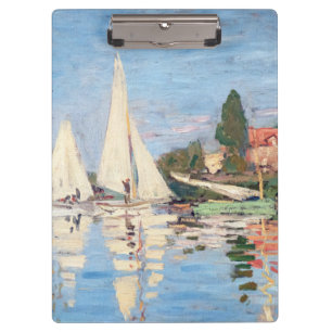 Claude Monet - Regattas at Argenteuil Clipboard
