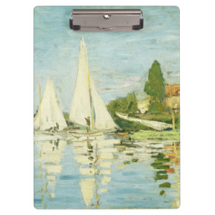 Claude Monet. Regattas at Argenteuil Clipboard
