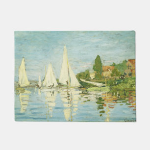 Claude Monet. Regattas at Argenteuil     Doormat