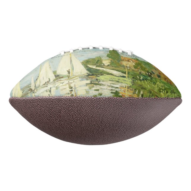Claude Monet. Regattas at Argenteuil  Football (Rotated 270)