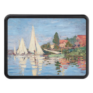 Claude Monet - Regattas at Argenteuil Hitch Cover
