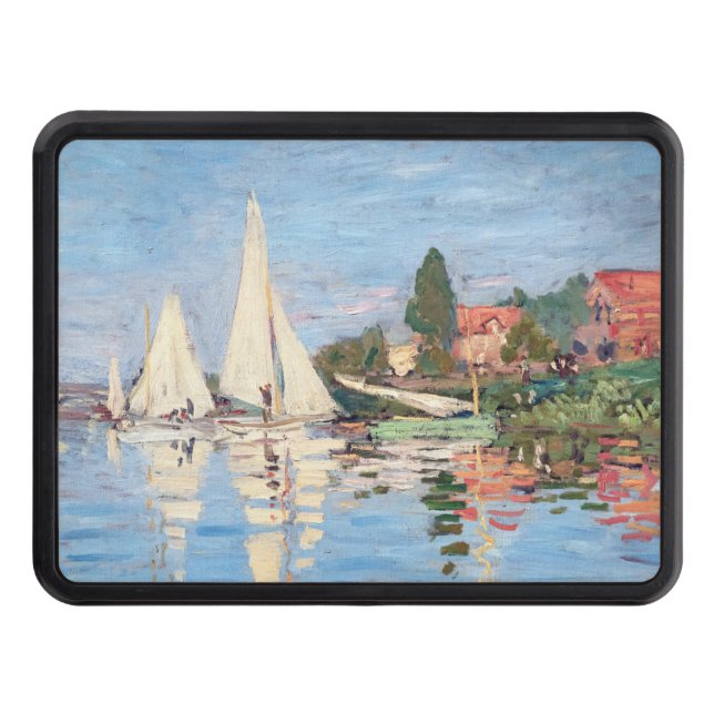 Claude Monet - Regattas at Argenteuil Hitch Cover (Front)