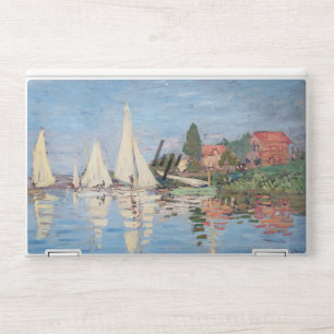 Claude Monet - Regattas at Argenteuil HP Laptop Skin